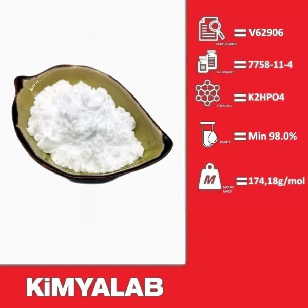 Kimyalab Dipotasyum Hidrojen Fosfat - Di-Potassium Hydrogen Phosphate 25 Kg-Koli Toptan Food Grade