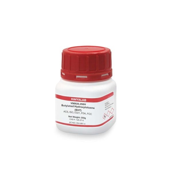 Kimyalab Bütil Hidroksi Toluen 250g - Butylated Hydroxytoluene (BHT)