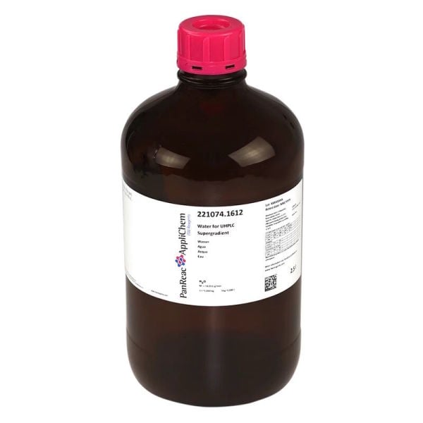 Panreac 221074 Saf Su 2.5L - Water for HPLC Gradient - UHPLC supergradient