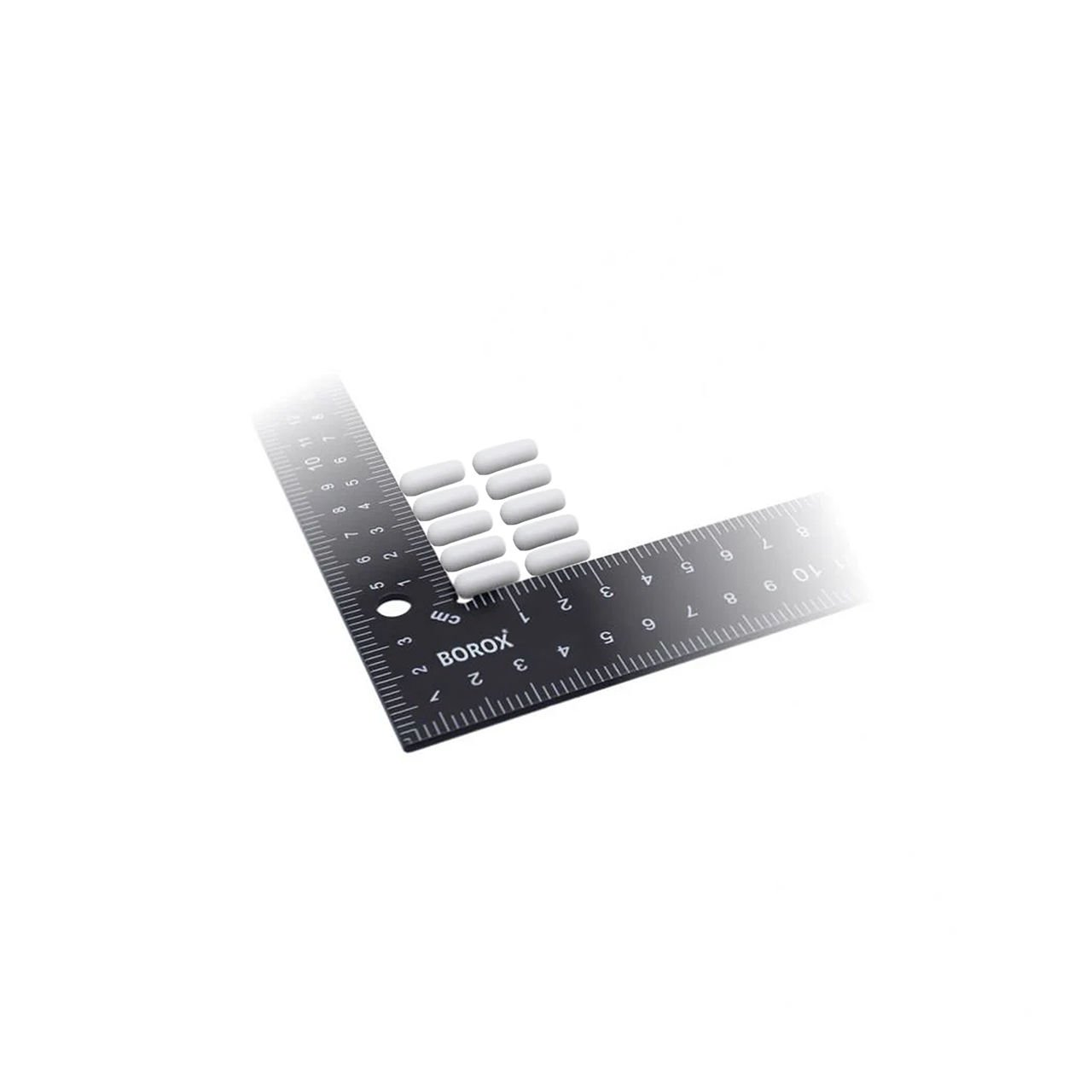 Manyetik Balık 6x15 mm - Teflon Karıştırıcı Balık Silindirik - 10 Adet Paket