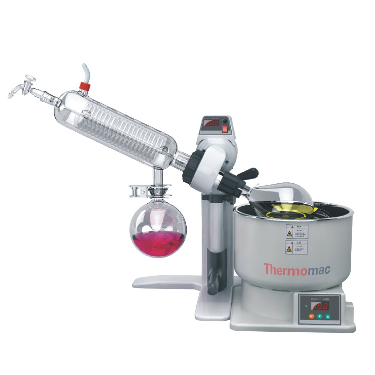 Rotary Evaporator Yatay Tip - Dijital Döner Buharlaştırıcı