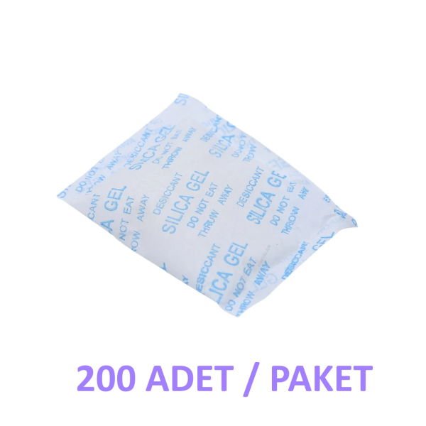 Silikajel Nem Alıcı 50g - Poşetli Küf Önleyici 200 adet/paket