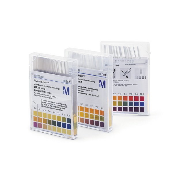 Merck 109531 pH İndikatör Kağıdı 0-6.0 - Strips Non-Bleeding