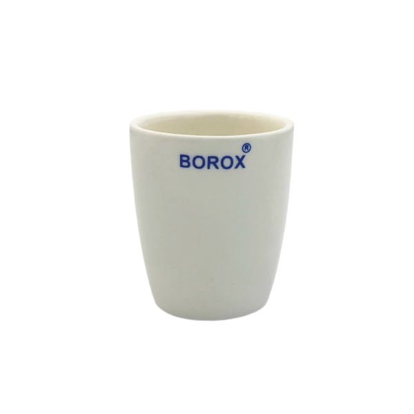 Borox Porselen Gooch Kroze - 40ml - Delikli Kroze - Filter Crucible