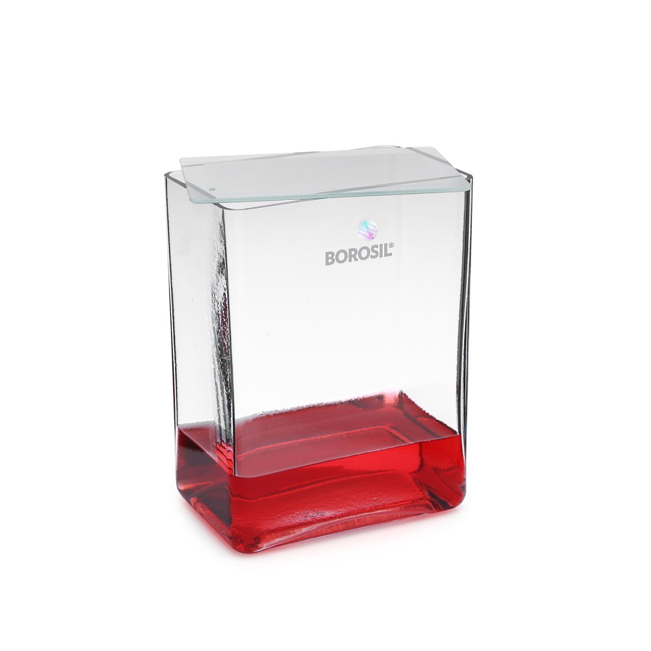Borosil Cam TLC Uygulama Tankı Kapaklı - Jar - 200x150x100mm
