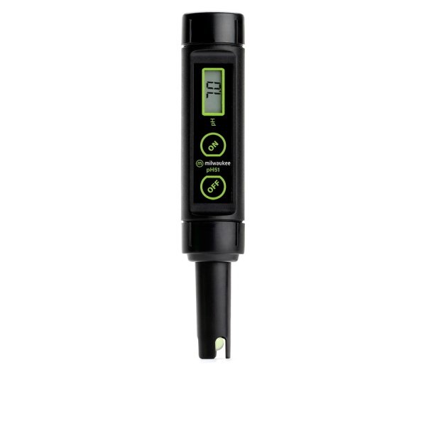 Milwaukee PH51 + C66 Değiştirilebilir Problu pH EC Metre Kiti - Su Geçirmez Tester Seti