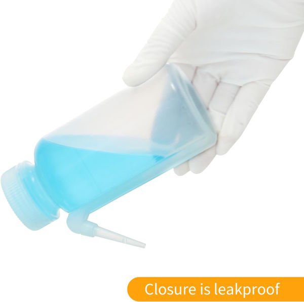 Borox Piset 125 ml - İntegral Yıkama Şişesi - Şeffaf - PE Plastik