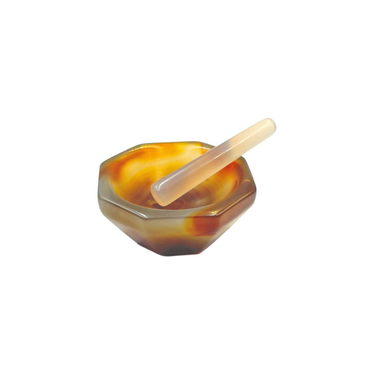 Borox Agat Havan Tokmaklı 60 mm Standart Form - 1 set/paket