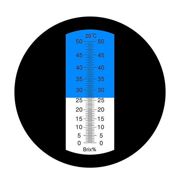 ATC Refraktometre BX50 0-50Brix - Meyve Suyu ve Çözelti İçin