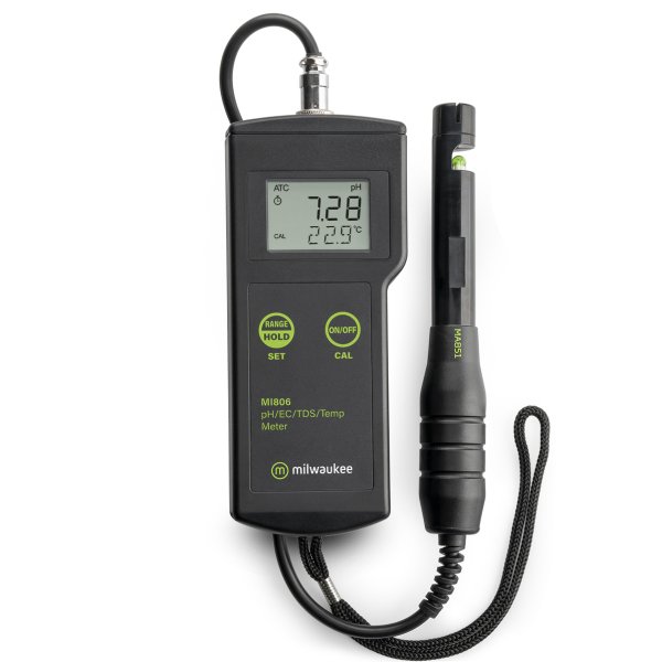 Milwaukee Mi806 pH EC TDS Sıcaklık Ölçer - Combo Metre