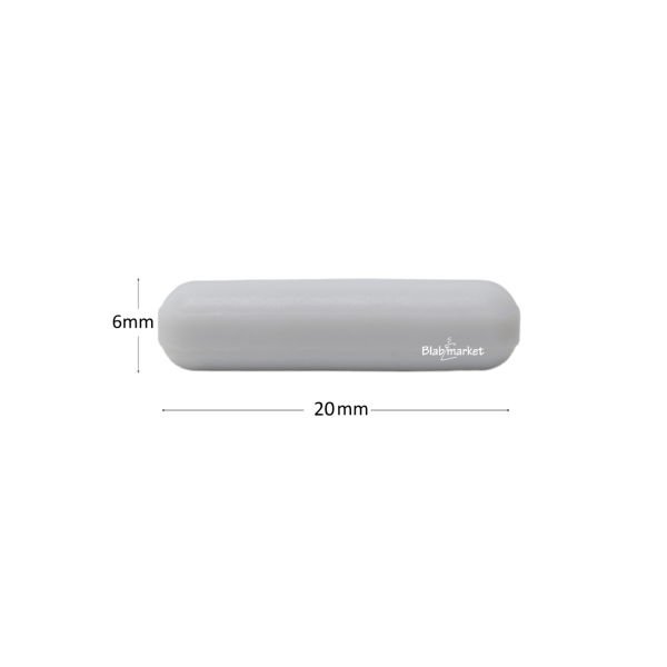 Manyetik Balık 6x20 mm - Teflon Karıştırıcı Balık Silindirik - 50 Adet Toptan