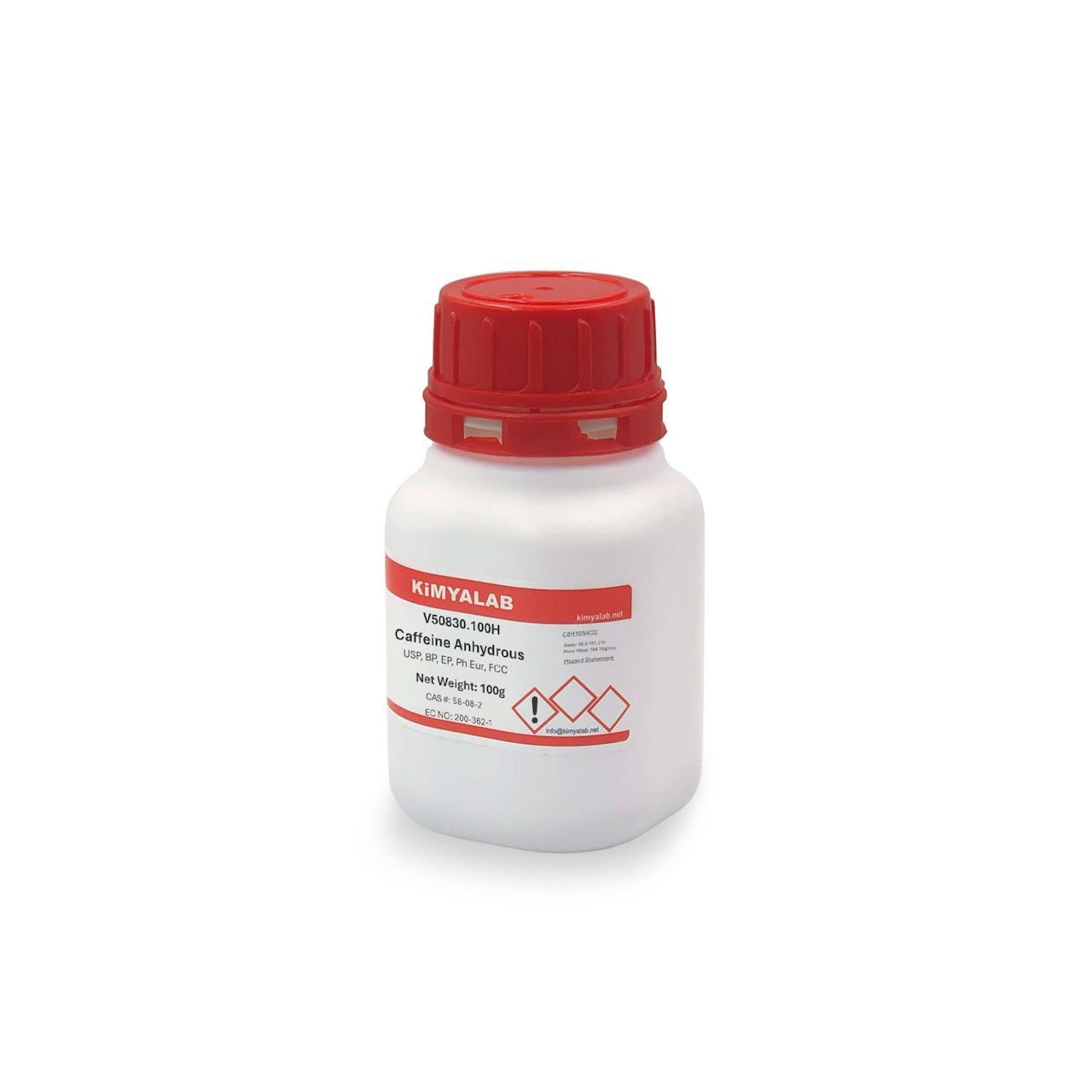 Kimyalab Kafein 100g - Caffeine Anhydrous