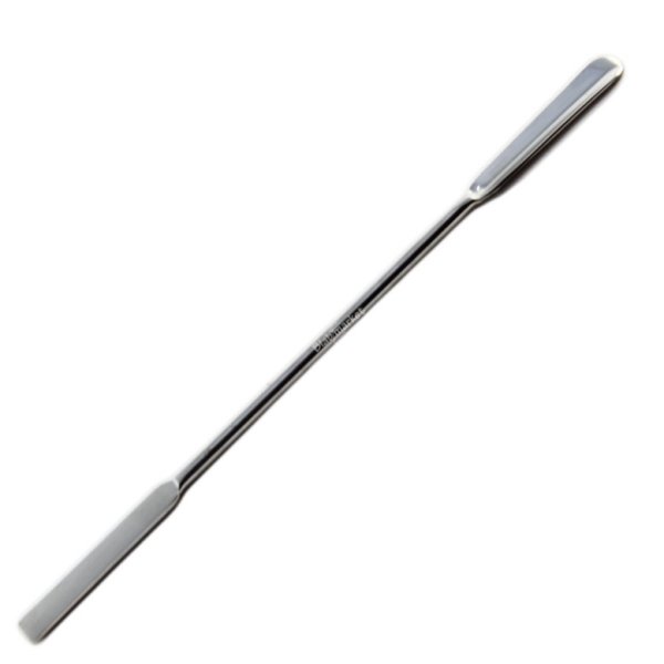 Borox Metal Spatül Oluklu 19 cm - Paslanmaz Çelik Spatula