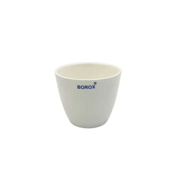 Borox Porselen Kroze - Orta Form - 120ml - Medium Form Crucible - 6 Adet Toptan