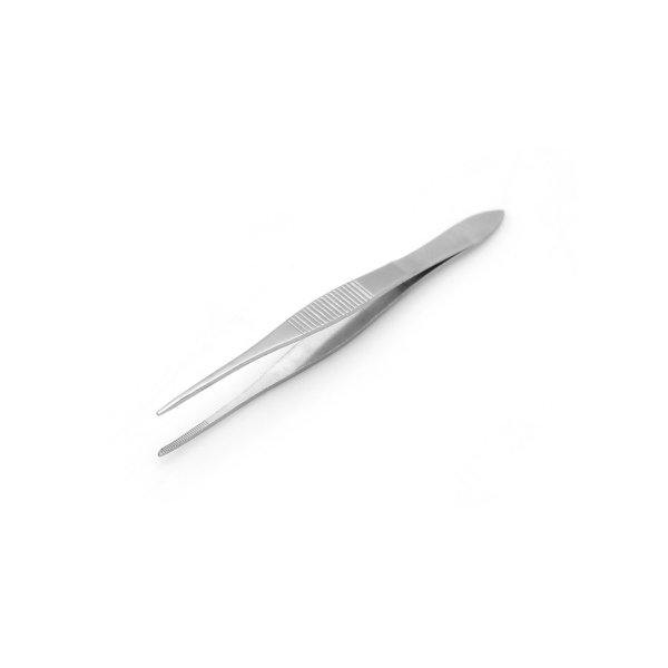 Borox Penset 10 cm Paslanmaz Çelik - Sivri Uç Dişli Cımbız