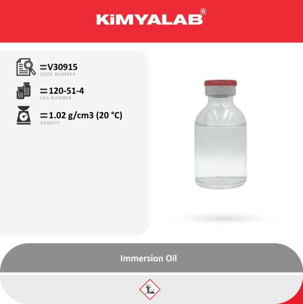 İmersiyon Yağ 1 Litre - İmmersiyon Yağı Mikroskop İçin - Oil