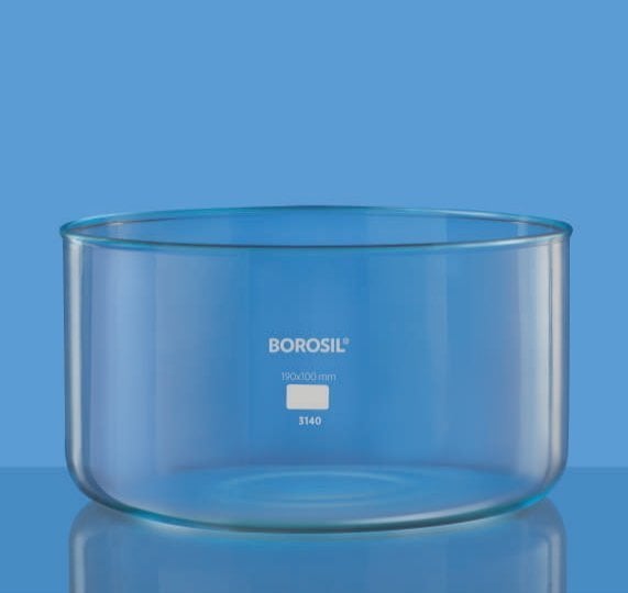 Borosil Cam Kristalizasyon Kutusu 310 ml - Kristalizuar Kabı