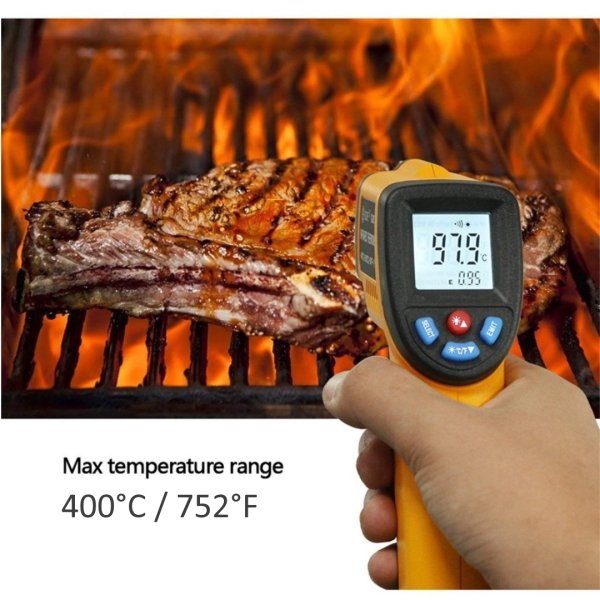 Benetech GM320 Dijital Kızılötesi IR Termometre -50-400°C