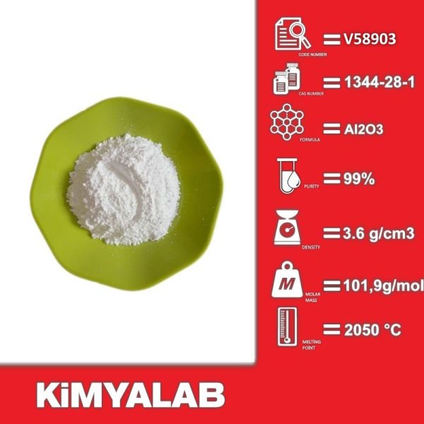 Alüminyum Oksit 1 Kg Alümina - Extra Pure - Aluminium Oxide