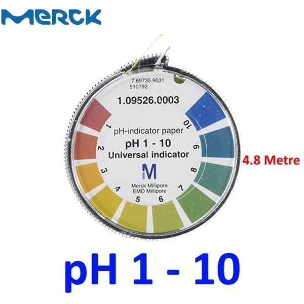 Merck 109526 pH Kağıdı Rulo Merck - İndikatör Kağıdı 1-10