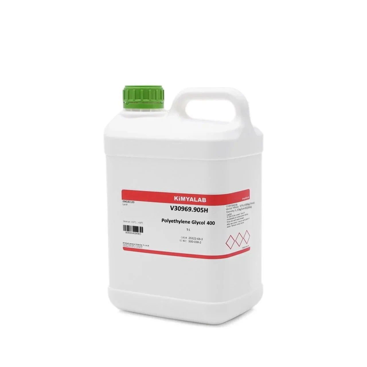 Kimyalab Poli Etilen Glikol 5L - Polyethylene Glycol PEG400