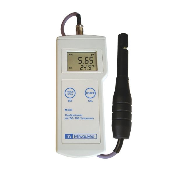 Milwaukee Mi806 pH EC TDS Sıcaklık Ölçer - Combo Metre