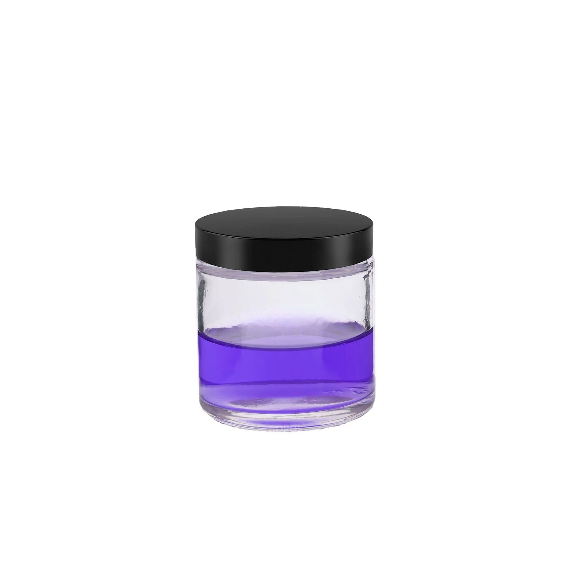 Borox Cam Şişe 100ml - Krem Kavanoz 100cc Kapaklı Şişe