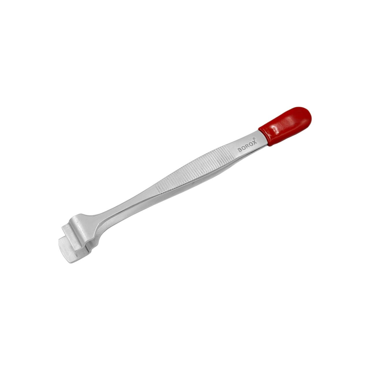 Borox Penset 12cm Paslanmaz Çelik - Geniş Uçlu Filtre Kağıdı Cımbızı