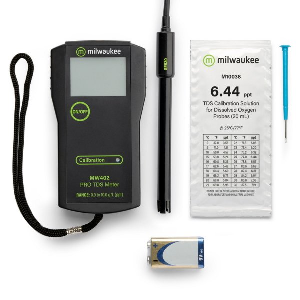 Milwaukee MW402 PRO TDS Metre - Yüksek Aralık TDS Ölçer