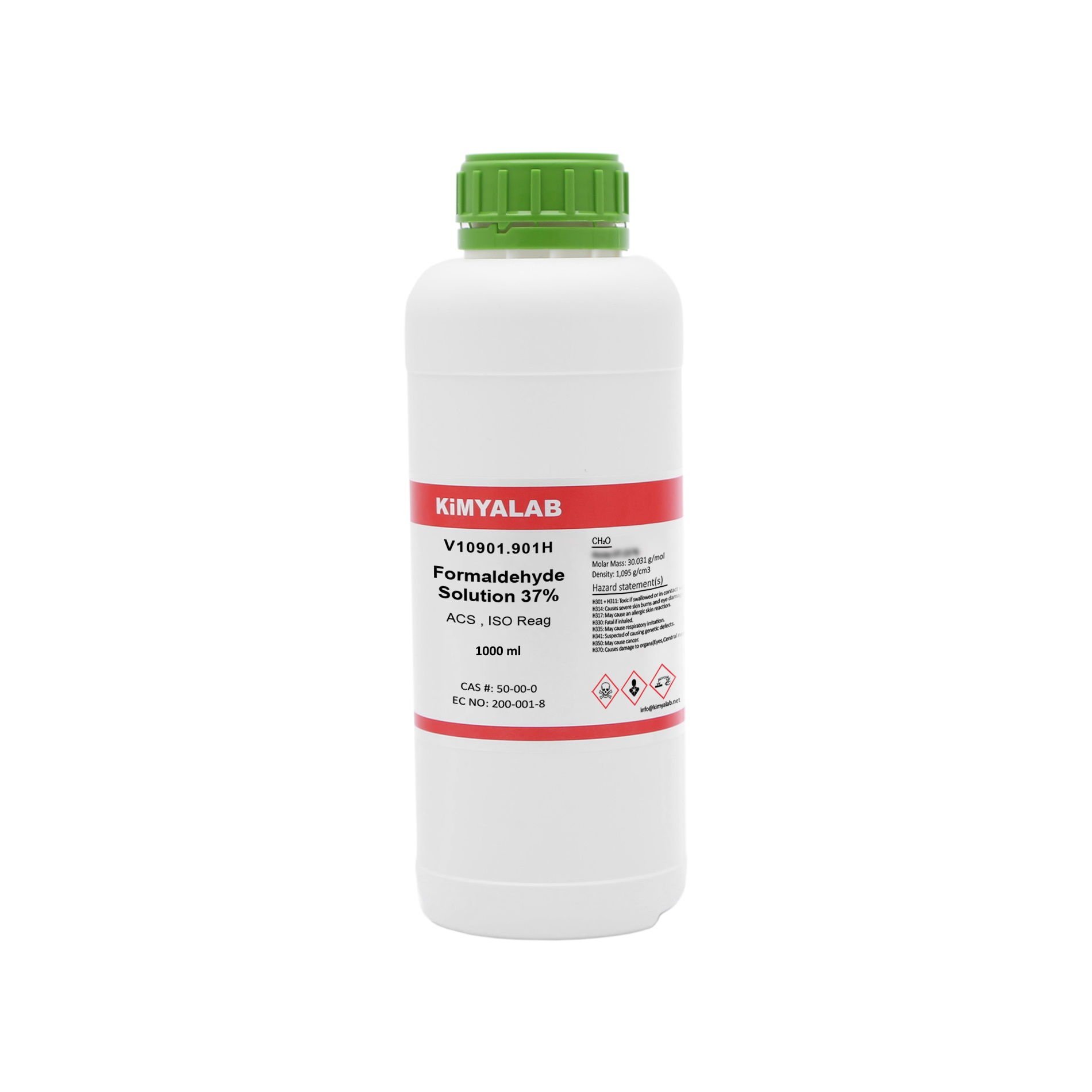 Kimyalab Formaldehit Çözeltisi 1 Litre - Formaldehyde Solution %37