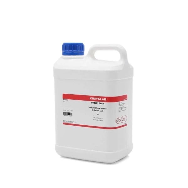 Sodyum Hipoklorit Çözeltisi %15 - Sodium Hypochlorite - 5 L