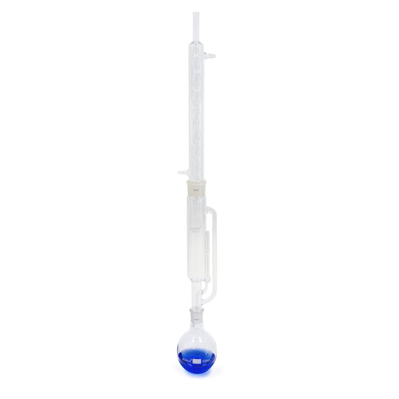 Borox Soxhlet Ekstraksiyon Cihazı 200ml - Allihn Kondenser - Sokslet Düzeneği