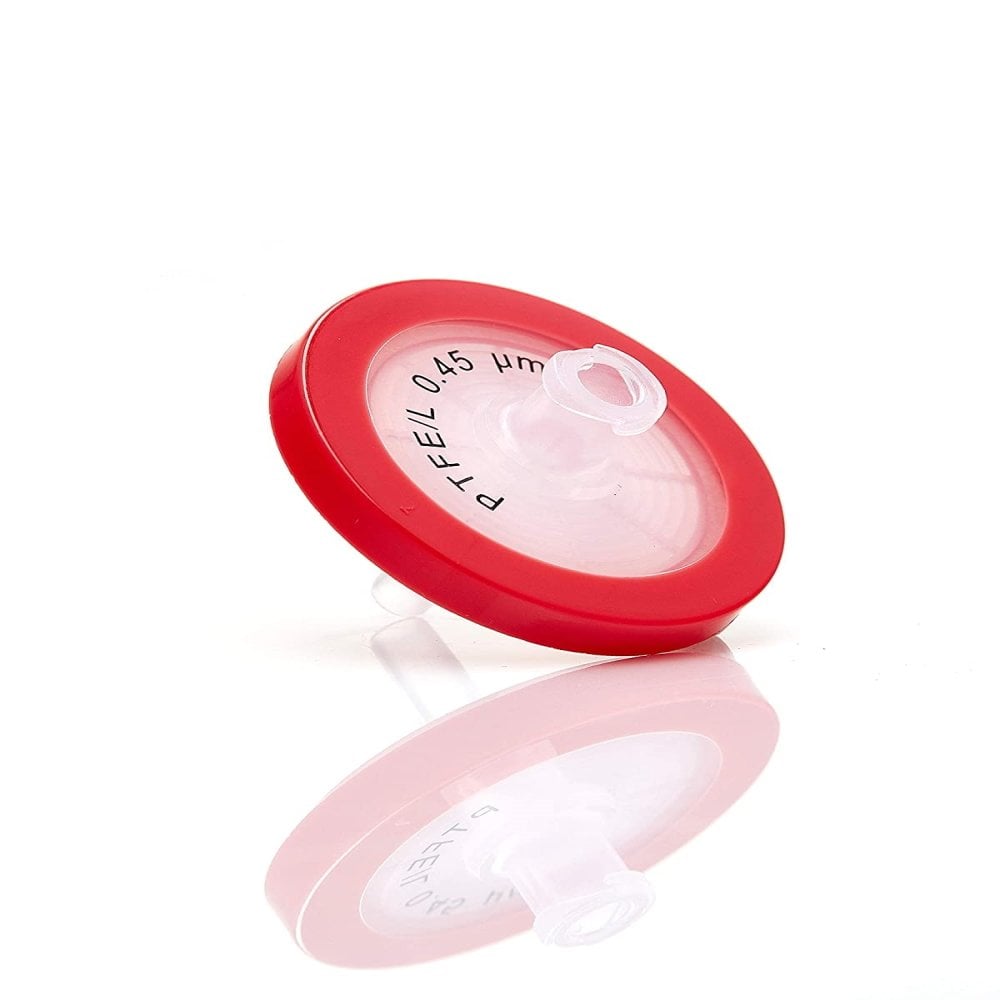 Şırınga Filtre PTFE - Non Steril 0.45µm - Kırmızı - 1 Adet