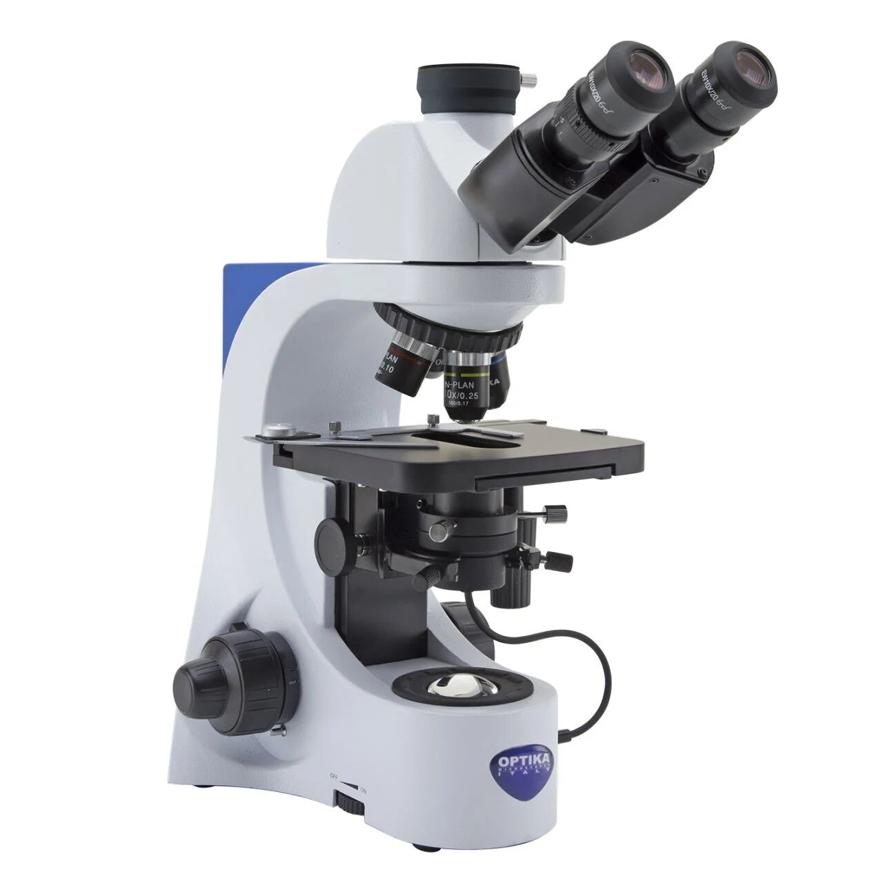 OPTIKA B-383DK Trinoküler Karanlık Alan Mikroskobu - Kan Analiz Araştırma Mikroskobu