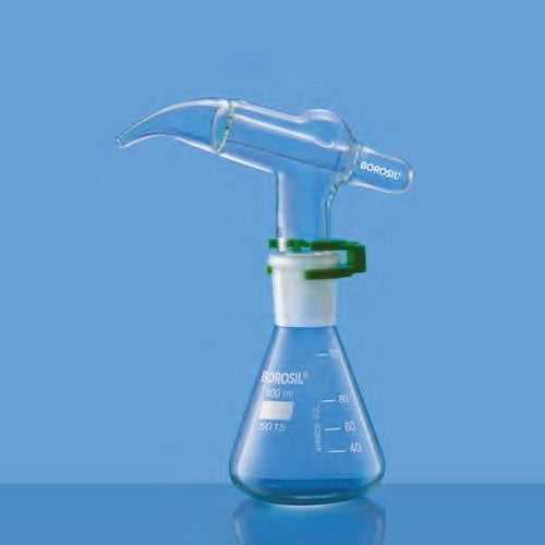 Borosil Cam Otomatik Pipet 5 ml Dispenser - 100 ml Erlen Set