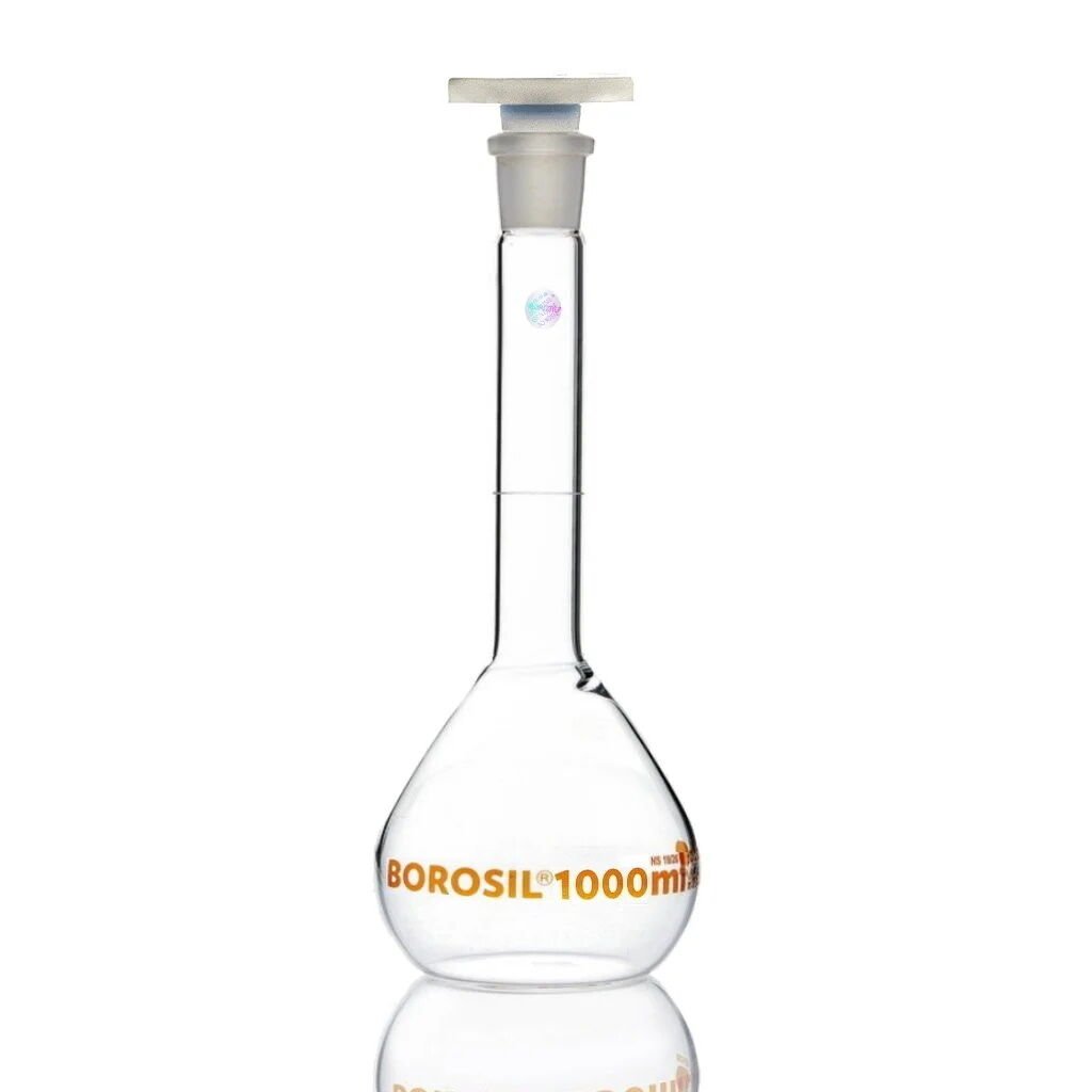 Borosil Cam Balon Joje 1000 ml - Plastik Tıpalı