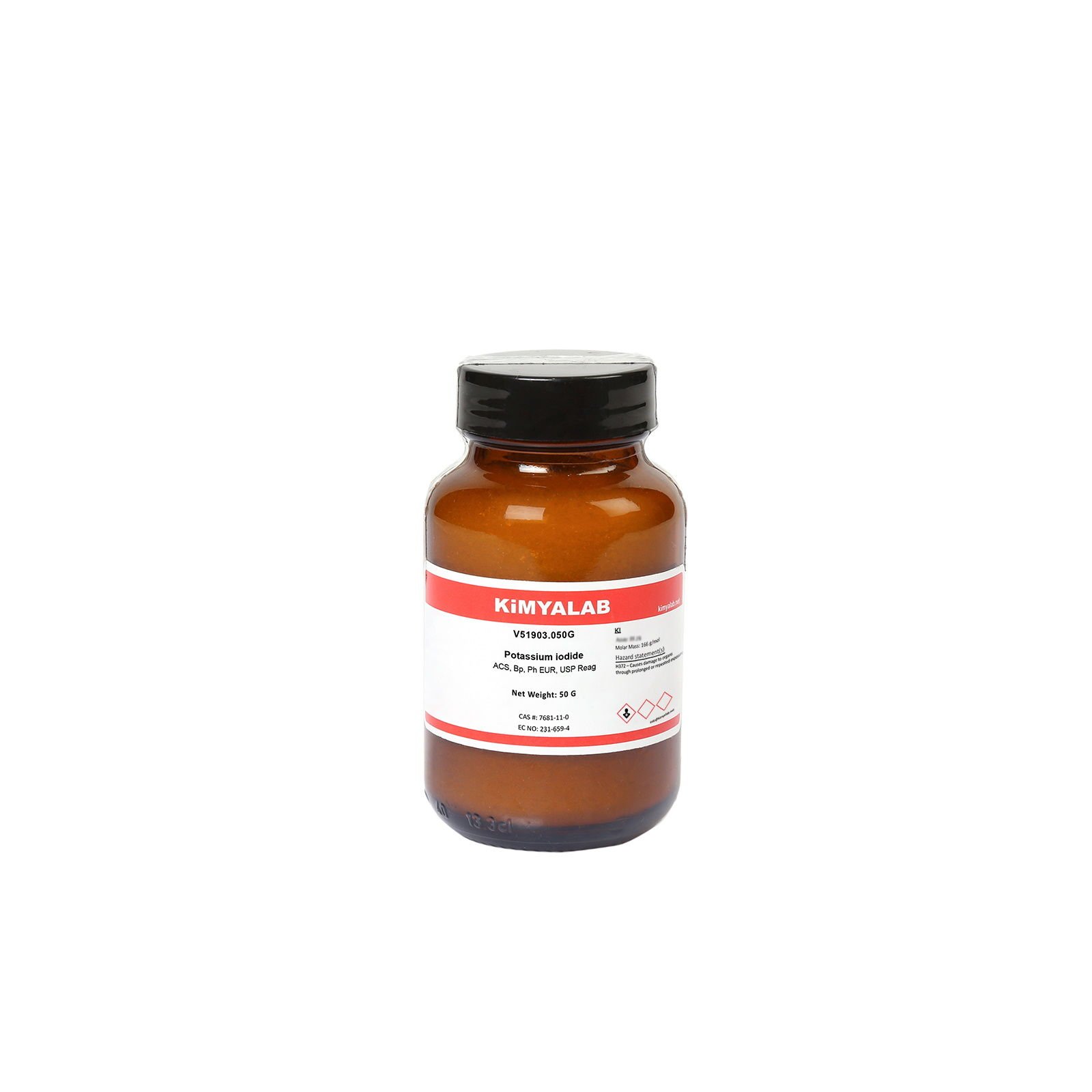 Kimyalab Potasyum İyodür 50 g - Toz - Potassium iodide