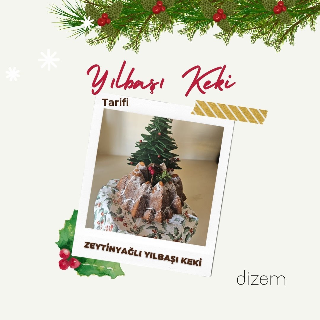 Zeytinyağlı Yılbaşı Keki Tarifi