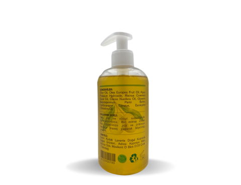 Organik Zeytinyağlı Sıvı El Sabunu 400 ML