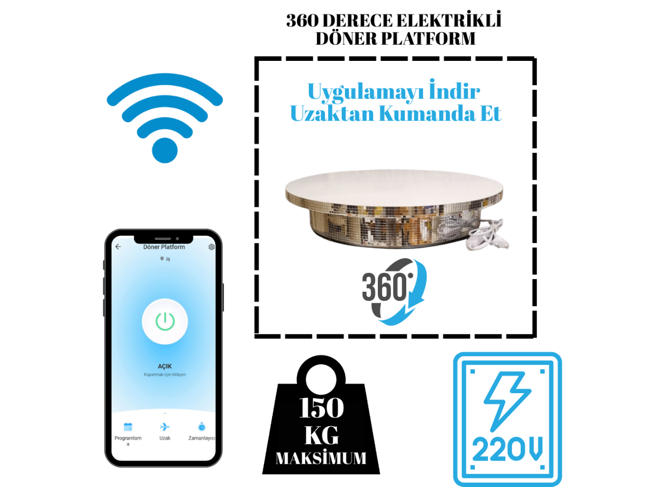Döner Platformun Kullanım Alanları ve Faydaları