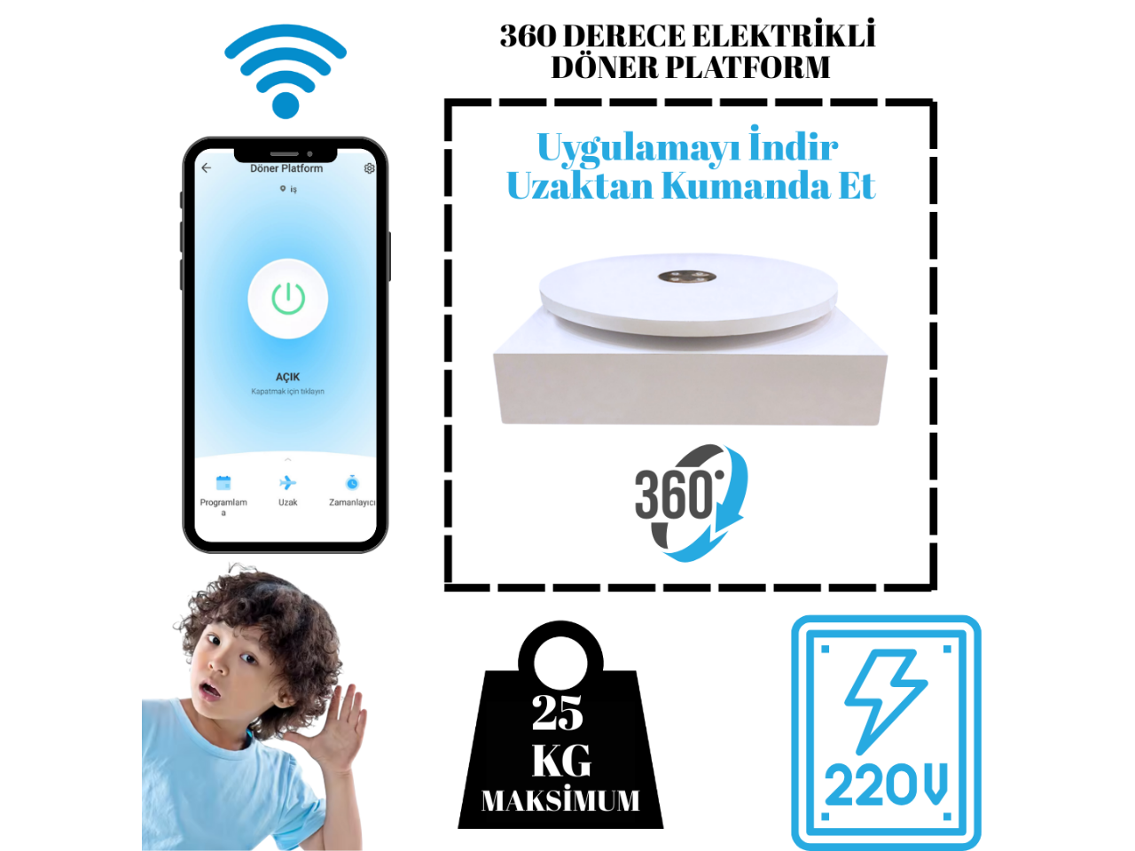 Döner Platformlar ile 360 Derece Ürün Sergileme Tüyoları