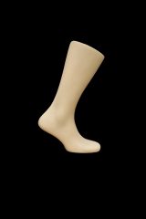 Fiber Erkek Kısa Sol Ayak Çorap Mankeni