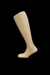 Fiber Erkek Diz Altı Sağ Ayak Çorap Mankeni