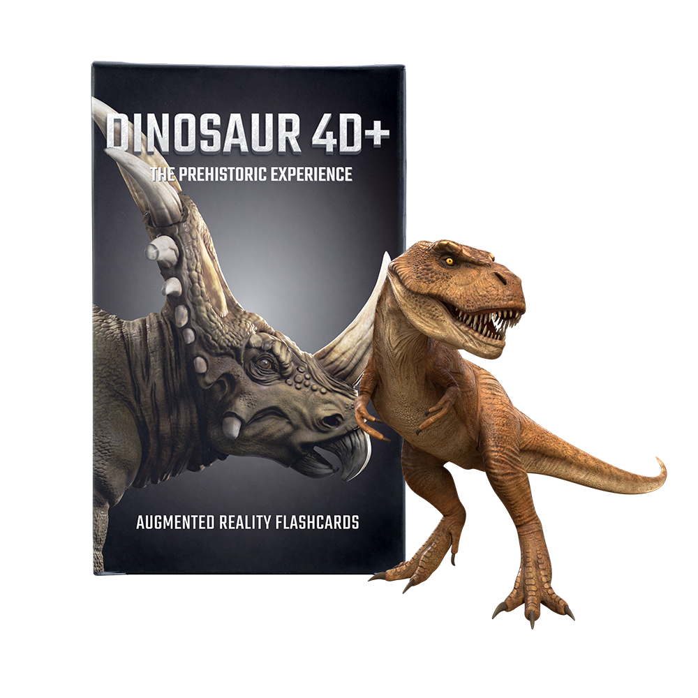 Dinosaurs 4D+ Arttırılmış/Sanal Gerçeklik Kartları