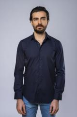 Slim Fit Uzun Kollu Erkek Gömlek 360-DB09