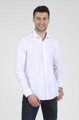 Slim Fit Uzun Kollu Erkek Gömlek 525-DB02