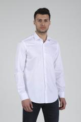 Slim Fit Uzun Kollu Erkek Gömlek 585-DB02