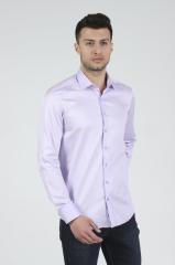 Slim Fit Uzun Kollu Erkek Gömlek 585-DB39