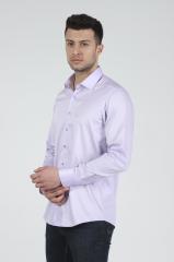 Slim Fit Uzun Kollu Erkek Gömlek 585-DB39