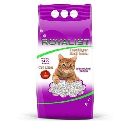 Royalist Parfümlü Bentonit Kedi Kumu 5LT